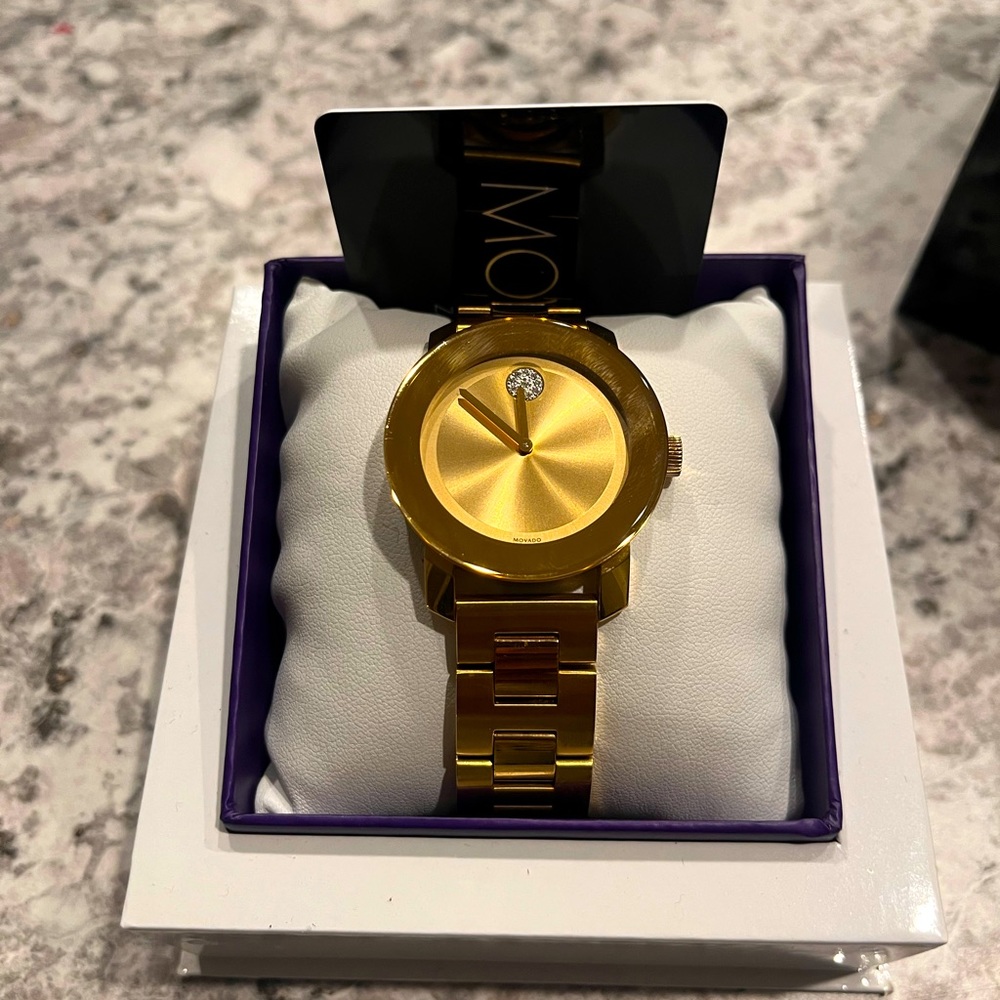 Movado Gold (BOLD) Watch